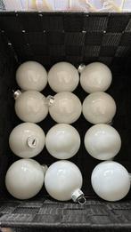 Laatste ‼️ 12 mooie witte kerstballen te koop nieuw ‼️‼️, Ophalen of Verzenden, Nieuw