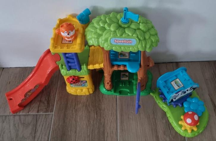 VTech Zoef Zoef Dieren Speeltuin, Kinderen en Baby's, Speelgoed | Overig, Gebruikt, Jongen of Meisje, Ophalen of Verzenden