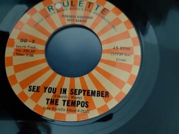 The Tempos / The Sparkletones – See You In September / Boys beschikbaar voor biedingen