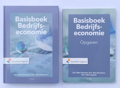 Basisboek Bedrijfseconomie incl. opgavenboek (set), Boeken, Economie, Management en Marketing, Zo goed als nieuw, Economie en Marketing
