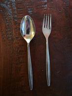 Mooi verzilverd vintage kinderbestekje Gero 100, Ophalen of Verzenden