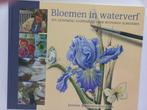 Schilderen: Bloemen in waterverf, Hobby en Vrije tijd, Ophalen of Verzenden, Zo goed als nieuw