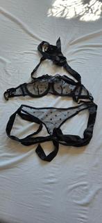 Sexy doorschijnende setje S, Kleding | Heren, Ophalen of Verzenden, Zwart