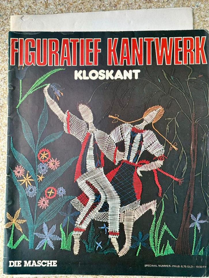 Kantklosboeken en kantklos tijdschriften, Hobby en Vrije tijd, Kantklossen, Gebruikt, Boek of Tijdschrift, Ophalen of Verzenden