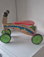 Houten Loopfiets met Kleuren, Kinderen en Baby's, Speelgoed | Buiten | Voertuigen en Loopfietsen, Ophalen, Gebruikt, Loopfiets