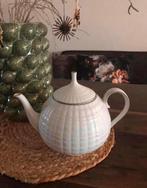 💝 Vintage HUTSCHENREUTHER LUCINA theepot 1L wit zilver, Overige typen, Ophalen of Verzenden, Zo goed als nieuw, Effen