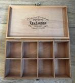 Mooi afgewerkt houten Pickwick thee kistje met deksel, Ophalen of Verzenden, Zo goed als nieuw