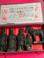 Terra cotta leger beeldjes, Ophalen of Verzenden