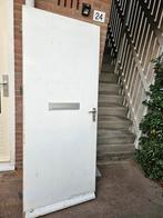 Buitendeur berging (gebruikt), Doe-het-zelf en Verbouw, Deuren en Horren, Ophalen, Gebruikt, Buitendeur, 200 tot 215 cm