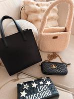 Gucci , Moschino, UGG & Ted Baker tassen, Ophalen, Zo goed als nieuw, Zwart, Handtas