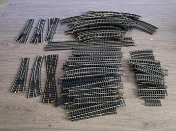 HO Fleischmann rails voor de handige hobbyist beschikbaar voor biedingen