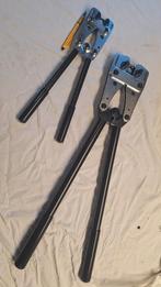 Haupa kabelschoenperstang perstang KLEIN en GROOT NIEUW!!!, ., Nieuw, Ophalen of Verzenden, .