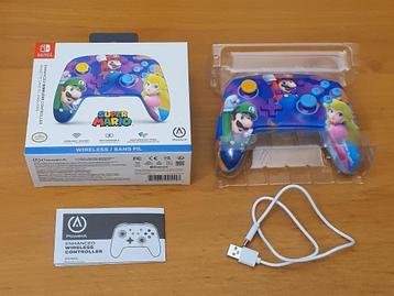 COMPLEET | Draadloze Mario Nintendo Switch Controller  beschikbaar voor biedingen