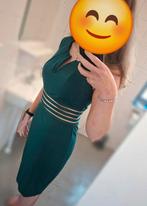 Stijlvolle smaragdgroen cocktailjurk, Maat 38/40 (M), Bonprix, Ophalen of Verzenden, Zo goed als nieuw