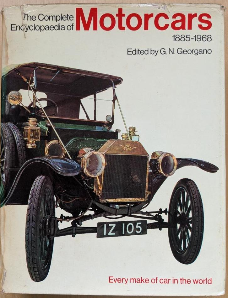Motorcars 1885 - 1968. Old-timers., Boeken, Auto's | Boeken, Gelezen, Algemeen, Ophalen of Verzenden
