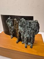 KL NDVN Korea Beeldengroep herdenking militair 1951, Ophalen, Landmacht, Nederland, Miniatuur of Beeldje