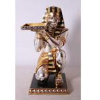 Egyptian Tutankhamun Kneeling Tray beeld Hoogte 93 cm, Verzamelen, Beelden en Beeldjes, Nieuw, Ophalen