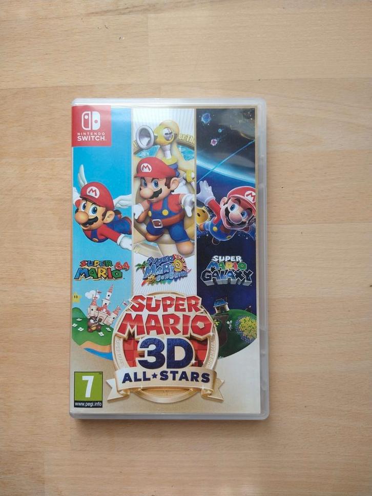 Super Mario 3D All-Stars - Nintendo Switch game, Spelcomputers en Games, Games | Nintendo Switch, Zo goed als nieuw, 2 spelers
