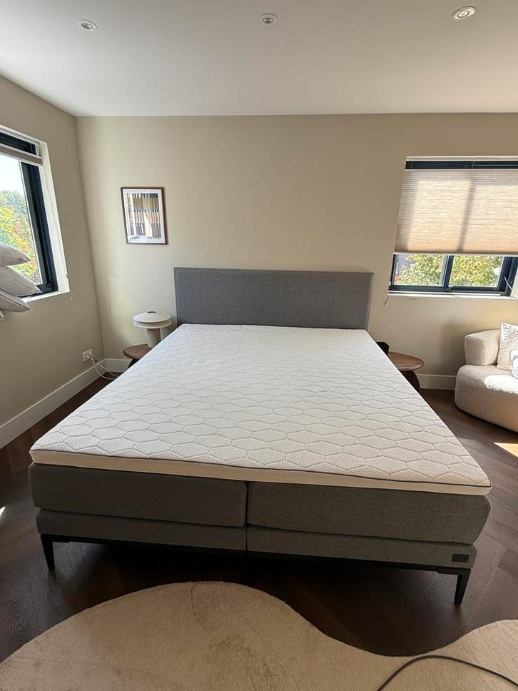 Swiss Sense Boxspring 200x220 + Topper (Zo Goed Als Nieuw), Huis en Inrichting, Slaapkamer | Matrassen en Bedbodems, Zo goed als nieuw
