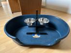 Honden mand incl. voer/drinkbak staander, Ophalen, Gebruikt, Overige