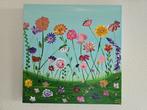 schilderij bloemen, Antiek en Kunst, Ophalen of Verzenden