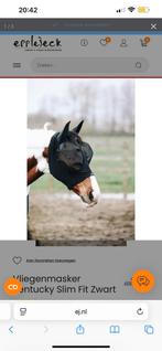 Vliegenmasker Kentucky cob/middel, Dieren en Toebehoren, Paarden en Pony's | Overige Paardenspullen, Ophalen of Verzenden, Gebruikt
