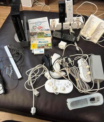 Wii met spellen en toebehoren beschikbaar voor biedingen