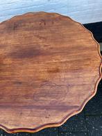 antieke mahonie tafel, doorsnede 82, hoog 77 cm, Ophalen of Verzenden