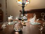 Collectie van glazen / kristal / swarovski / murano beeldjes, Antiek en Kunst, Ophalen