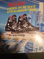 Nijdam 5-wiel inline skates maat 41, Gebruikt, Inline skates 5 wielen, Dames, Ophalen