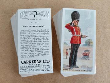 Do You Know? complete set 50 cigarette cards Carreras 1939 beschikbaar voor biedingen