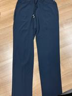Helena Hart donkerblauwe travelstof broek - Maat M, Kleding | Dames, Broeken en Pantalons, Maat 38/40 (M), Blauw, Zo goed als nieuw