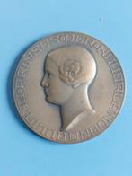 Penning 1927 VPK juliana 18 jaar, Postzegels en Munten, Penningen en Medailles, Ophalen of Verzenden, Brons, Nederland