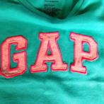 GAP Kids donker mint groen shirtje + roze letters 92 34635, Kinderen en Baby's, Meisje, GAP, Ophalen of Verzenden, Zo goed als nieuw