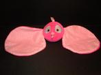 KIDS COMMOTIONS VOGEL HOOFD VELOURS FUCHSIA MET GROTE BLAUWE, Verzenden, Nieuw, Overige typen