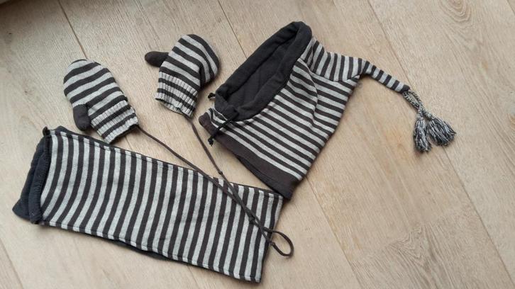 muts, sjaal en handschoenen (maat 92-98), Kinderen en Baby's, Kinderkleding | Mutsen, Sjaals en Handschoenen, Gebruikt, Setje