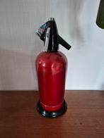 Vintage Rode Sifonfles, Ophalen of Verzenden, Gebruikt