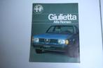 Folder Alfa Romeo Giulietta (1977) (40), Boeken, Auto's | Folders en Tijdschriften, Nieuw, Alfa Romeo, Ophalen of Verzenden