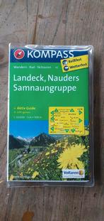 Wandelkaart Kompass 42 Landeck Nauders Samnaungruppe, Ophalen of Verzenden, Zo goed als nieuw, 1800 tot 2000, Landkaart