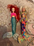 Vintage Ariël zeemeermin Barbies barbiepoppen Disney poppen, Gebruikt, Ophalen of Verzenden, Pop