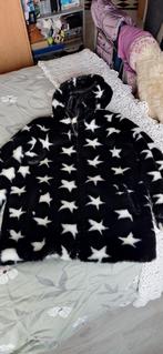 Superzacht fake bont jack maat l, Kleding | Dames, Ophalen of Verzenden, Zo goed als nieuw, Maat 42/44 (L), Zwart