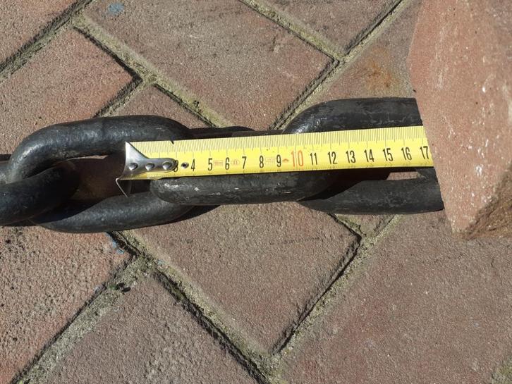 Scheepskettingen Zwaar, Doe-het-zelf en Verbouw, IJzerwaren en Bevestigingsmiddelen, Gebruikt, Overige typen, 100 tot 250 mm, Ophalen
