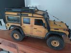 traxxas Landrover trx4 max upgraded, Ophalen of Verzenden, Gebruikt, Auto offroad