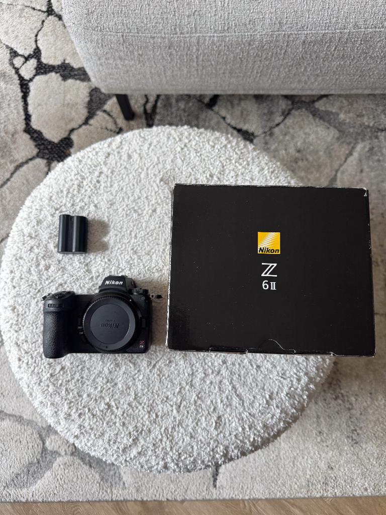 Nikon body Z6 II systeemcamera 24.5 megapixel full frame, Audio, Tv en Foto, Fotocamera's Digitaal, Ophalen of Verzenden, Zo goed als nieuw