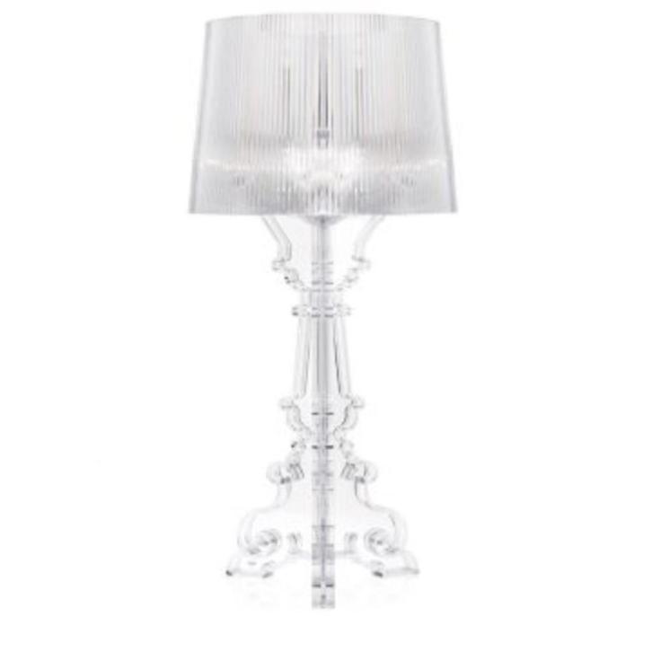 kartell lamp bourgie, Huis en Inrichting, Lampen | Tafellampen, Zo goed als nieuw, 50 tot 75 cm, Kunststof, Ophalen of Verzenden