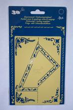 Marianne D 3D Kaart/Embos/Snijmal vijfhoek KM3330, Ophalen of Verzenden, Nieuw, Kerst, Pons of Mal