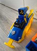 Paw Patrol Mighty pups charged up Chase hovercraft, Ophalen of Verzenden, Gebruikt