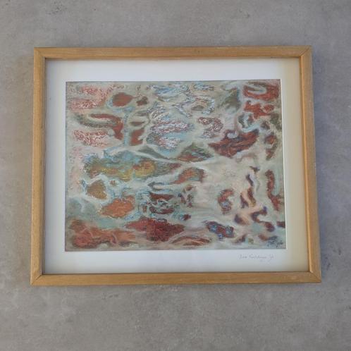 Ida Kortekaas schilderij uit 1996, Antiek en Kunst, Kunst | Schilderijen | Abstract, Ophalen of Verzenden