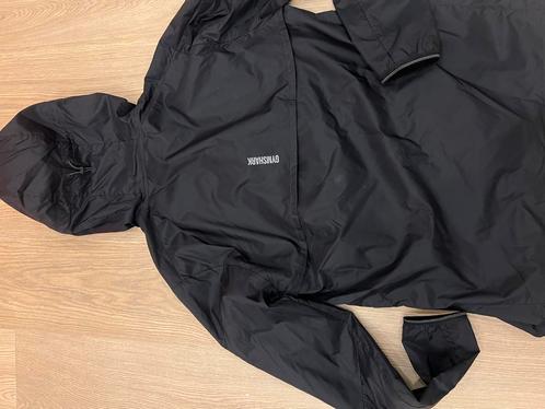 Gymshark windbreaker, Kleding | Heren, Sportkleding, Zo goed als nieuw, Fitness, Maat 46 (S) of kleiner, Zwart, Ophalen of Verzenden
