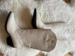 Witte leren cowboy boots maat 37 zgan, Hoge laarzen, Wit, Ophalen of Verzenden, Zo goed als nieuw
